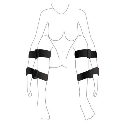 Набір для фіксації Art of Sex — BDSM Hands to feet Simple