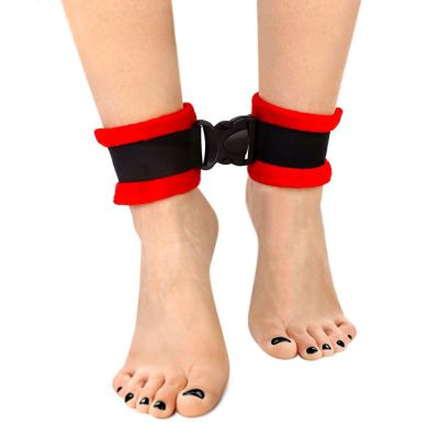 Поножі Art of Sex Ankle Cuffs — Soft Touch, червоні