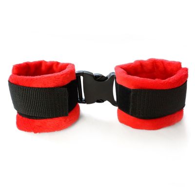 Поножі Art of Sex Ankle Cuffs — Soft Touch, червоні