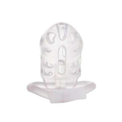 Клітка для пеніса LOCKINK SEVANDA Plastic Penis Chastity Cage - Transparent Клітка для пеніса LOCKINK SEVANDA Plastic Penis Chastity Cage - Transparent