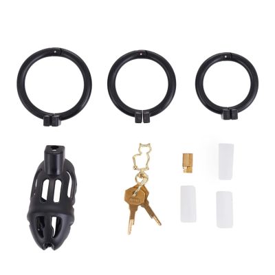Клітка для пеніса LOCKINK SEVANDA Plastic Penis Chastity Cage - Black Клітка для пеніса LOCKINK SEVANDA Plastic Penis Chastity Cage - Black