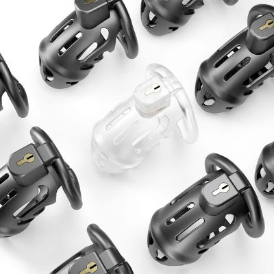 Клітка для пеніса LOCKINK SEVANDA Plastic Penis Chastity Cage - Black Клітка для пеніса LOCKINK SEVANDA Plastic Penis Chastity Cage - Black