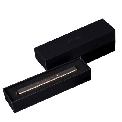 Ексклюзивний тиклер LOCKINK 5-head Flirting Tickler - Golden з п'ятьма насадками Ексклюзивний тиклер LOCKINK 5-head Flirting Tickler - Golden з п'ятьма насадками