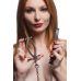 Затискач для статевих губ Master Series: Pussy Tugger Adjustable Vagina Clamp with Chain Затискач для статевих губ Master Series: Pussy Tugger Adjustable Vagina Clamp with Chain