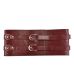 Шкіряний пояс для бондажу Liebe Seele Wine Red Waist Cuff S Size Шкіряний пояс для бондажу Liebe Seele Wine Red Waist Cuff S Size