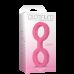 Наручники з силікону Doc Johnson The Cuffs Small — Pink, добре тягнуться, для рук і ніг