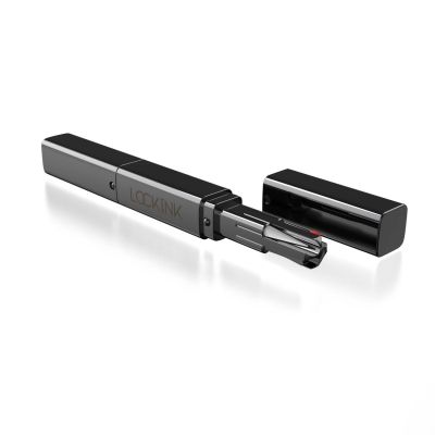 Ексклюзивний тиклер LOCKINK 5-head Flirting Tickler - Grey з п'ятьма насадками Ексклюзивний тиклер LOCKINK 5-head Flirting Tickler - Grey з п'ятьма насадками