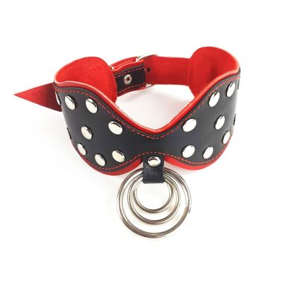 Нашийник із натуральної шкіри Art of Sex — Collar Butterfly