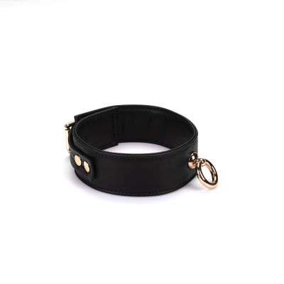 Нашийник з повідцем Liebe Seele Black Organosilicon Collar with Leash Нашийник з повідцем Liebe Seele Black Organosilicon Collar with Leash