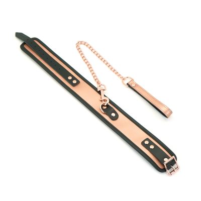 Нашийник з повідцем Liebe Seele Rose Gold Memory Collar with Leash Нашийник з повідцем Liebe Seele Rose Gold Memory Collar with Leash