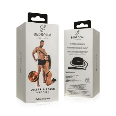 Нашийник с повідцем Bedroom Fantasies Collar & Leash Нашийник с повідцем Bedroom Fantasies Collar & Leash