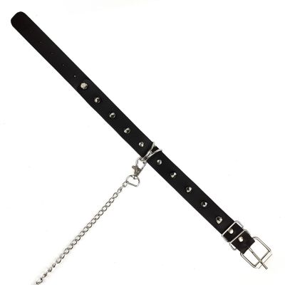 Нашийник із шипами та повідцем Art of Sex — Collar Spikes and Leash