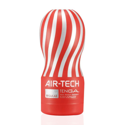 Мастурбатор Tenga Air-Tech Regular, вища аеростимуляція та всмоктувальний ефект Мастурбатор Tenga Air-Tech Regular, вища аеростимуляція та всмоктувальний ефект