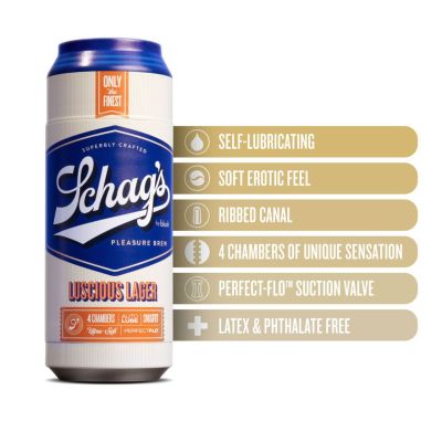 Мастурбатор Schag’s by Blush — Luscious Lager Masturbator — Frosted Мастурбатор Schag’s by Blush — Luscious Lager Masturbator — Frosted