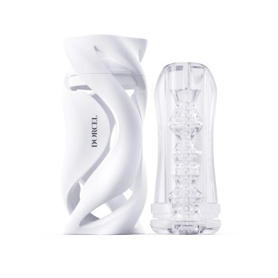 Мастурбатор Dorcel DEEP BLOW WHITE, подвійне використання Мастурбатор Dorcel DEEP BLOW WHITE, подвійне використання