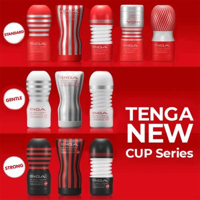 Мастурбатор Tenga Rolling Head Cup GENTLE з інтенсивною стимуляцією головки