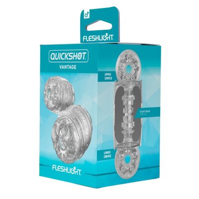 Мастурбатор Fleshlight Quickshot Vantage, компактний, чудово для пар і мінету