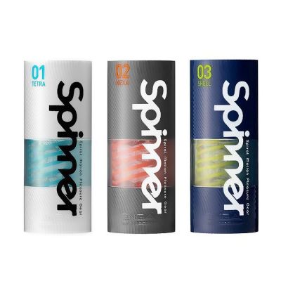 Мастурбатор Tenga Spinner 02 Hexa з пружною стимулювальною спіраллю всередині, стандартна спіраль Мастурбатор Tenga Spinner 02 Hexa з пружною стимулювальною спіраллю всередині, стандартна спіраль