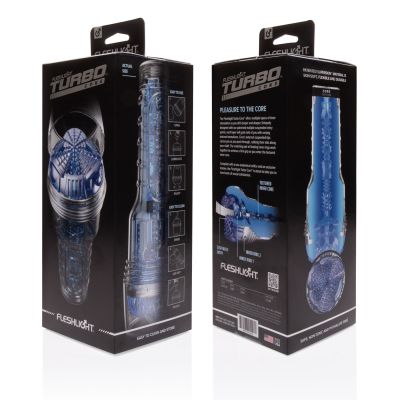 Мастурбатор Fleshlight Turbo Core Blue Ice, оральний секс (глибоке горло) Мастурбатор Fleshlight Turbo Core Blue Ice, оральний секс (глибоке горло)