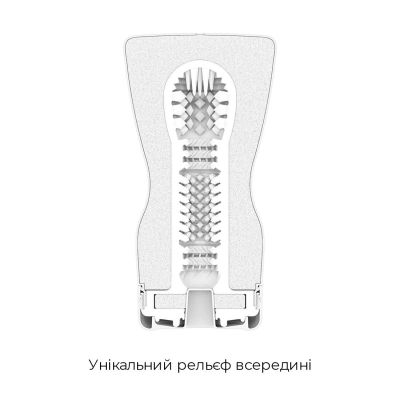 Мастурбатор Tenga Squeeze Tube Cup (м’яка подушечка) стискається