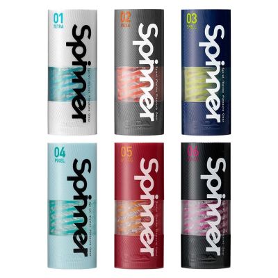 Мастурбатор Tenga Spinner 06 Brick із пружною стимулювальною спіраллю всередині Мастурбатор Tenga Spinner 06 Brick із пружною стимулювальною спіраллю всередині