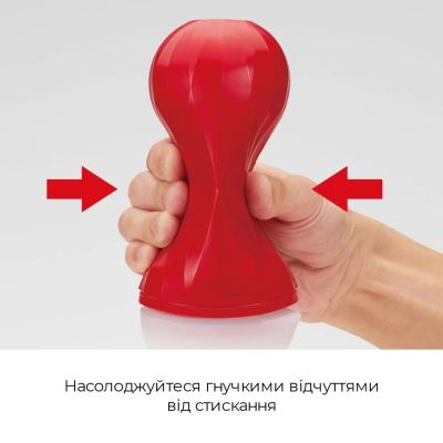 Мастурбатор Tenga Air-Tech Squeeze Regular, стисливий корпус, щільніший вхід Мастурбатор Tenga Air-Tech Squeeze Regular, стисливий корпус, щільніший вхід