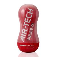 Мастурбатор Tenga Air-Tech Squeeze Regular, стисливий корпус, щільніший вхід Мастурбатор Tenga Air-Tech Squeeze Regular, стисливий корпус, щільніший вхід