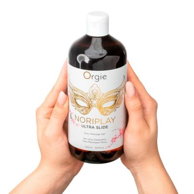 Гель для NURU-масажу Orgie – Noriplay Ultra Slide (500 мл), екстракт морських водоростей, простирадло
