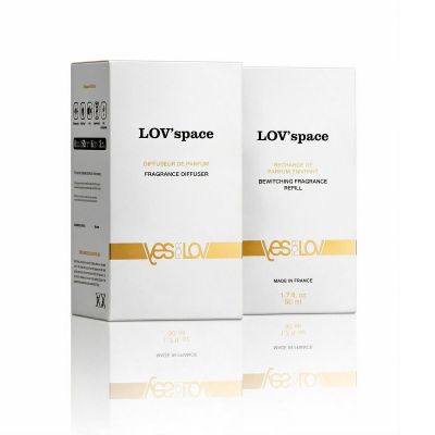 Ароматичний дифузор YESforLOV LOV'space + рефіл Bewitching Fragrance Refill