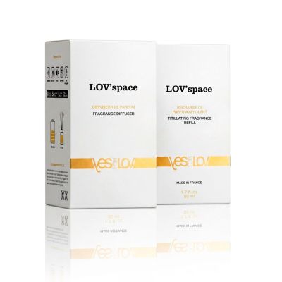 Ароматичний дифузор YESforLOV LOV'space + рефіл Titillating Fragrance Refill