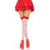 Панчохи Leg Avenue Polka Dot Mushroom Thigh Highs One Size