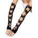 Мітенки Leg Avenue Butterfly applique arm warmers Black, метелики Мітенки Leg Avenue Butterfly applique arm warmers Black, метелики