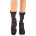 Шкарпетки ажурні з рюшами Leg Avenue Mini Bow Lace Anklet Black Шкарпетки ажурні з рюшами Leg Avenue Mini Bow Lace Anklet Black