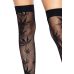 Панчохи з малюнком Leg Avenue 420 Net Thigh Highs Black Панчохи з малюнком Leg Avenue 420 Net Thigh Highs Black