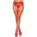 Пояс для панчіх зі стразами Leg Avenue Rhinestone Garterbelt Red One Size