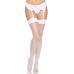 Панчохи-сітка для кріплення на пояс Leg Avenue Nylon Fishnet Thigh Highs White, one size Панчохи-сітка для кріплення на пояс Leg Avenue Nylon Fishnet Thigh Highs White, one size