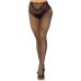 Панчохи Leg Avenue Crotchless Net Tights with Heart Backseam Black One Size Панчохи Leg Avenue Crotchless Net Tights with Heart Backseam Black One Size