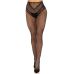 Панчохи Leg Avenue Crotchless Net Tights with Heart Backseam Black One Size Панчохи Leg Avenue Crotchless Net Tights with Heart Backseam Black One Size