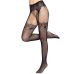 Колготки Leg Avenue Fishnet Tights with Back Seam One Size Black, задній шов, мереживо, сітка Колготки Leg Avenue Fishnet Tights with Back Seam One Size Black, задній шов, мереживо, сітка
