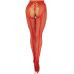 Панчохи Leg Avenue Crotchless Net Tights with Heart Backseam Red One Size Панчохи Leg Avenue Crotchless Net Tights with Heart Backseam Red One Size