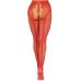 Панчохи Leg Avenue Crotchless Net Tights with Heart Backseam Red One Size Панчохи Leg Avenue Crotchless Net Tights with Heart Backseam Red One Size