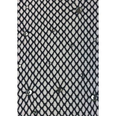 Колготки Leg Avenue Rhinestone Micro Net Tights One Size Black, дрібна сітка, стрази Колготки Leg Avenue Rhinestone Micro Net Tights One Size Black, дрібна сітка, стрази