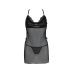 Сорочка Passion DELIENA CHEMISE XXL/XXXL black, стрінги із заниженою талією Сорочка Passion DELIENA CHEMISE XXL/XXXL black, стрінги із заниженою талією