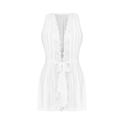 Напівпрозорий пеньюар Obsessive Heavenlly peignoir XL/2XL