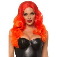 Руда перука омбре Leg Avenue Ombre long wavy wig, довга, локони, 61 см 
