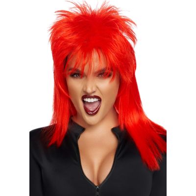 Перука рок-зірки Leg Avenue Unisex rockstar wig Red, унісекс, 53 см 