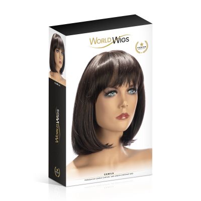 Перука World Wigs CAMILA MID-LENGTH CHESTNUT Перука World Wigs CAMILA MID-LENGTH CHESTNUT