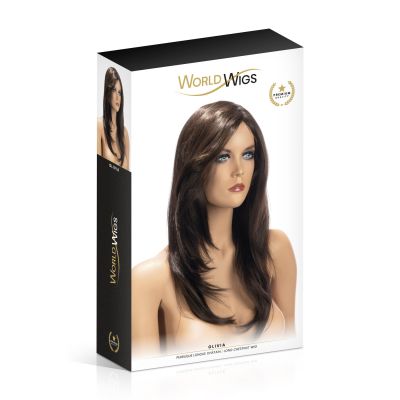 Перука World Wigs OLIVIA LONG CHESTNUT Перука World Wigs OLIVIA LONG CHESTNUT