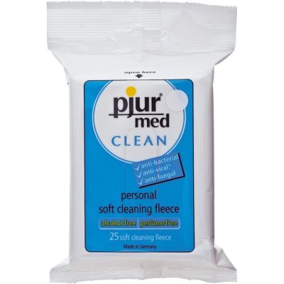 Вологі серветки pjur MED Clean (25 штук)
