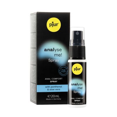 Розслаблювальний анальний спрей pjur analyse me! 20 мл із пантенолом та алое, концентрований